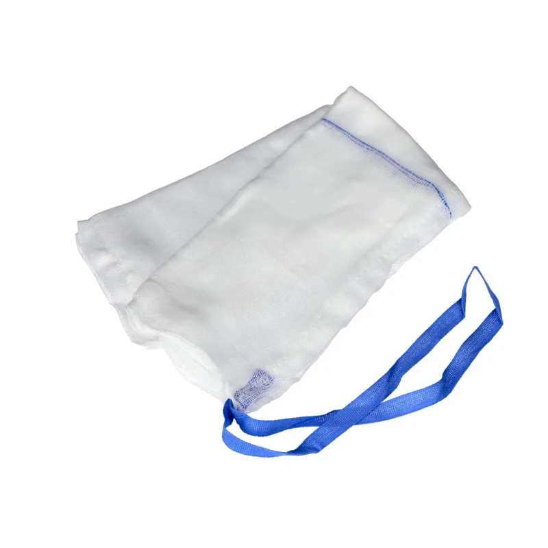 Tampon nepredprany brusny  45cm x 45cm s rtg vlaknom, 4-vrstvy